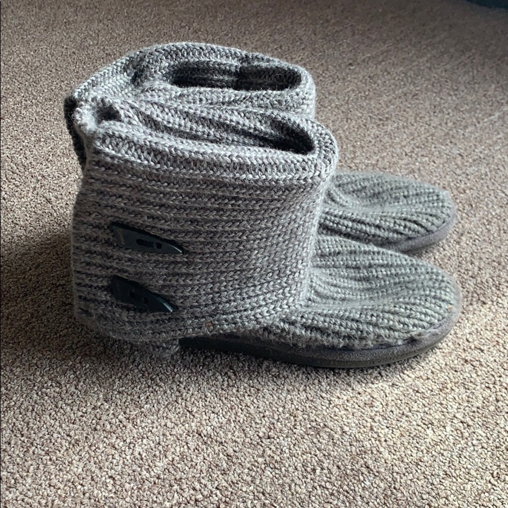 Knit BearPaw boots